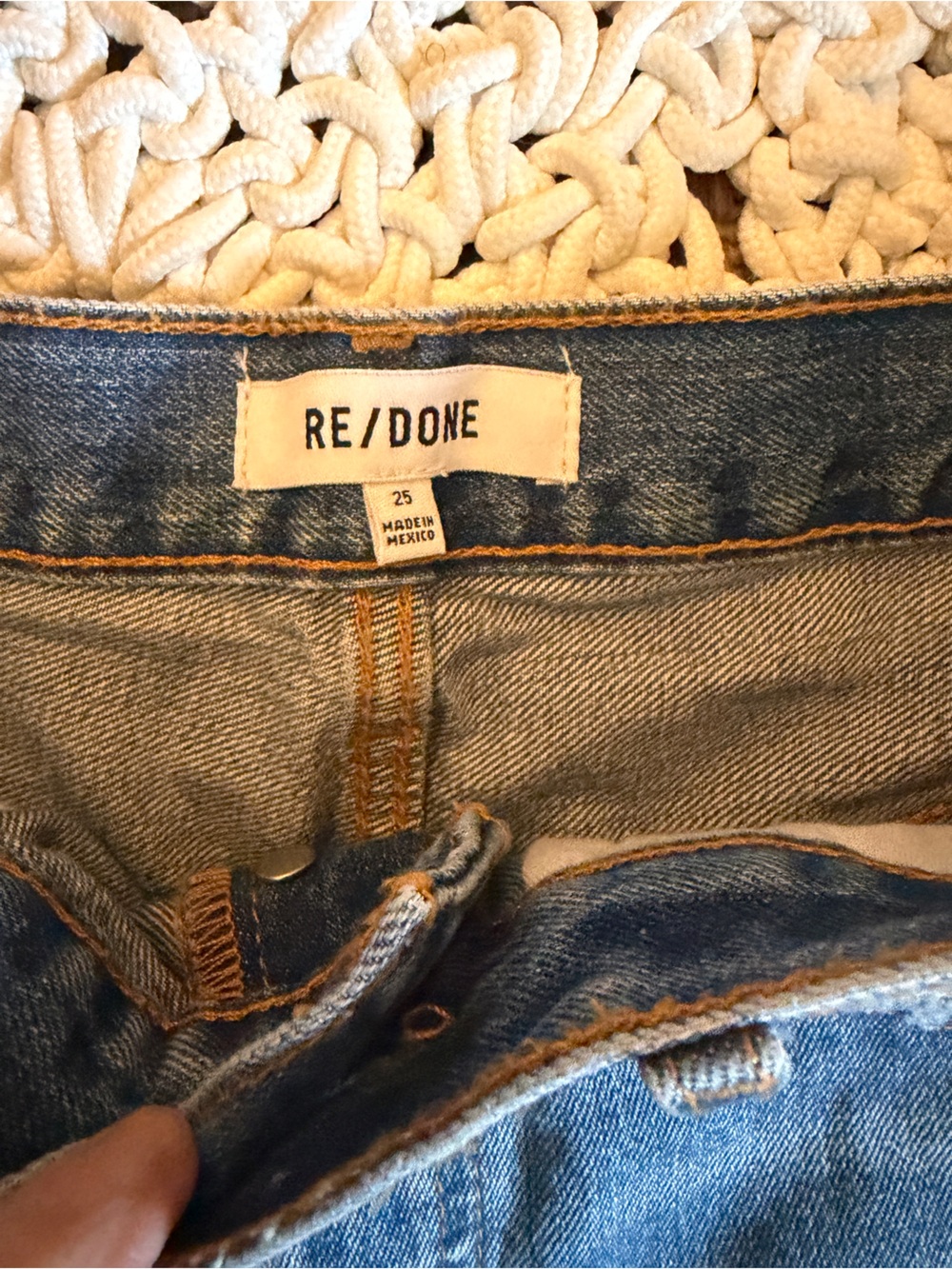 ✨ NWT RE/DONE Loose Long Shorts - Picture 5 of 5